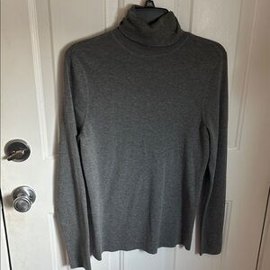 Chico's Charcoal Turtleneck Sweater